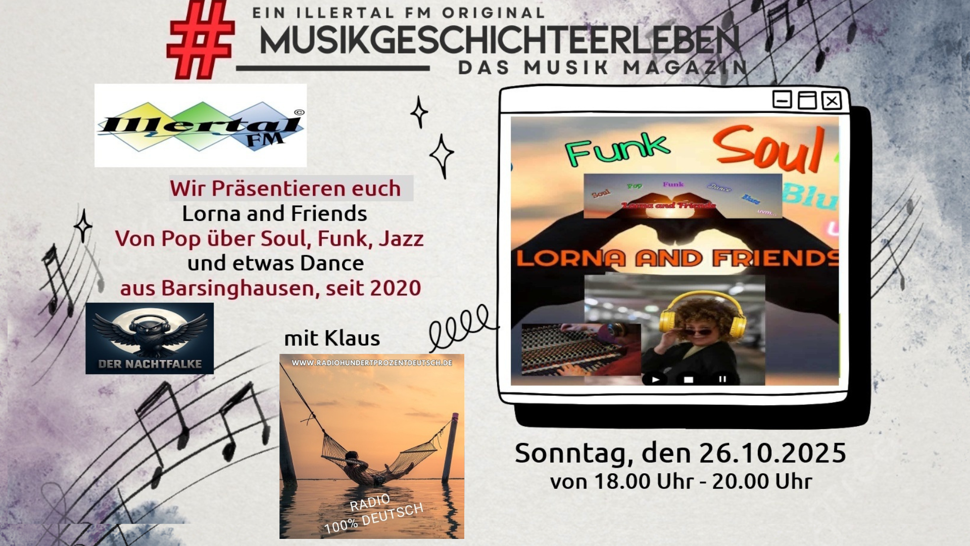 LORNA AND FRIENDS – Musik, die verbindet! 